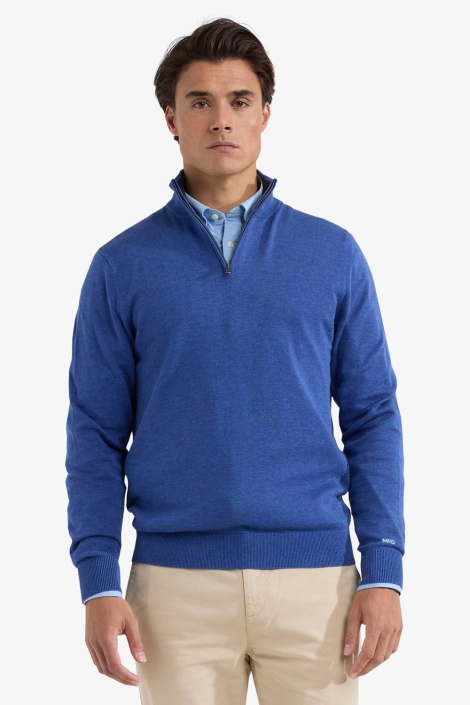 McGregor zip mock sweater