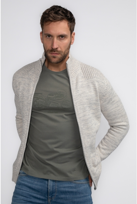 Petrol Industries men knitwear collar cardigan