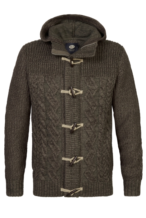 Petrol Industries men knitwear hooded cardigan