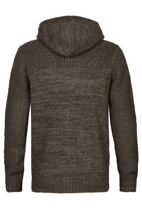 Petrol Industries men knitwear hooded cardigan