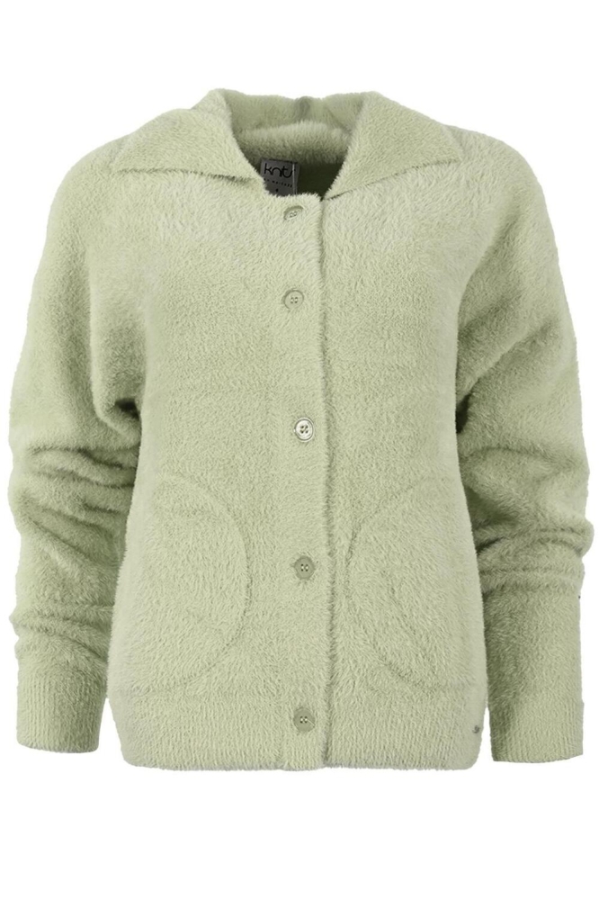 KRISTY CARDIGAN FA24 65 217 COOL MATCHA