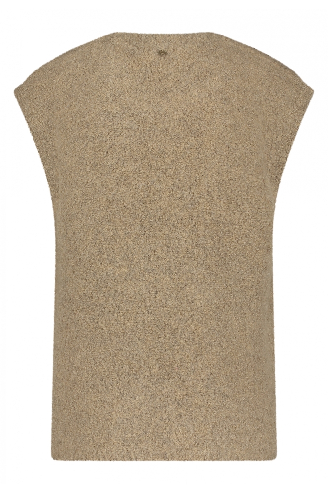 ELISA GILET W24 103 Natural