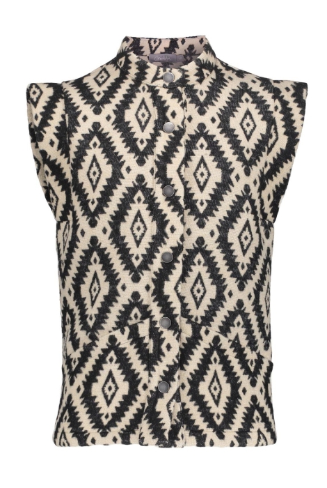 Geisha Girls gilet jacquard