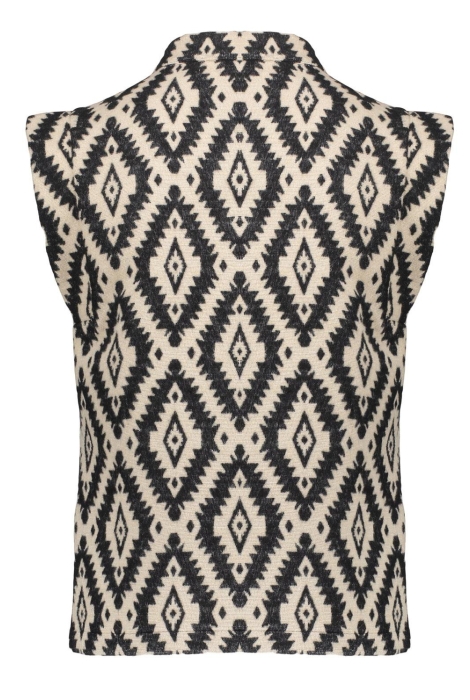 Geisha Girls gilet jacquard