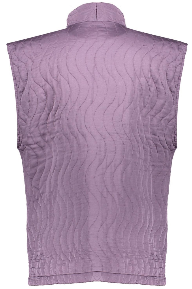 PADDED GILET 45532 70 000330 MAUVE