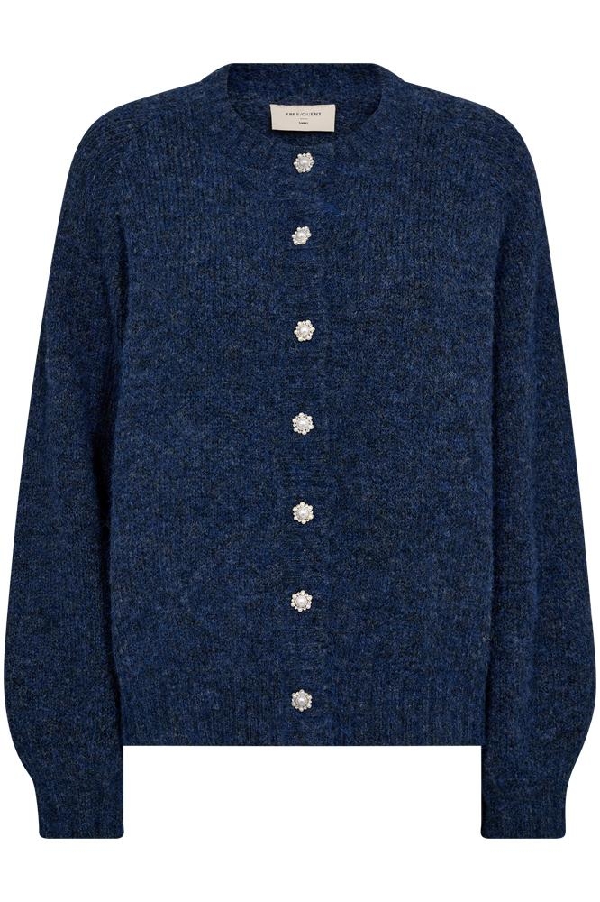 FQLOUISA CARDIGAN 204450 VINTAGE INDIGO MELANGE