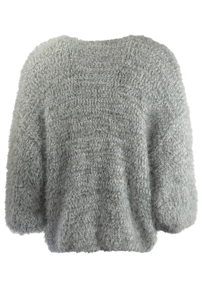 PUK FLUFFY YARN 24FW P260 02 702 LIGHT GREY