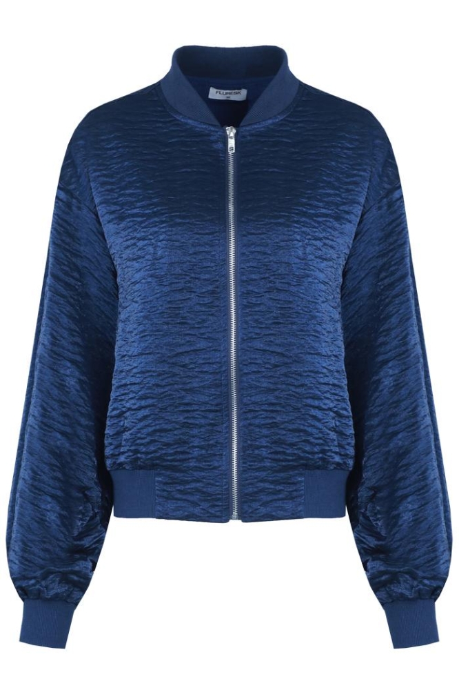 FALLON JACKET 24WQF35 630 BLUE QUARTZ