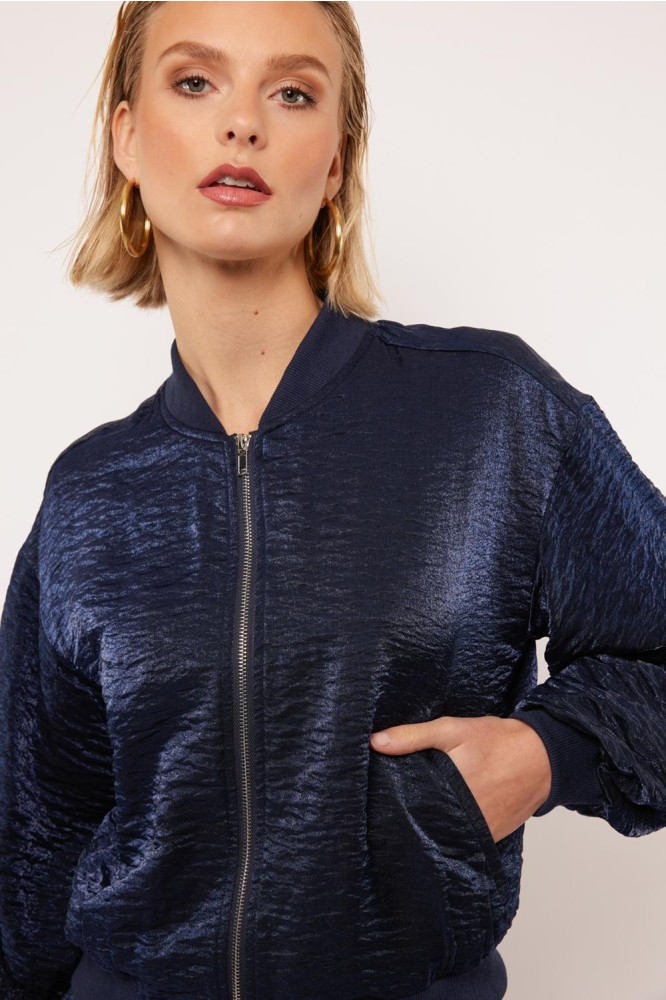 FALLON JACKET 24WQF35 630 BLUE QUARTZ