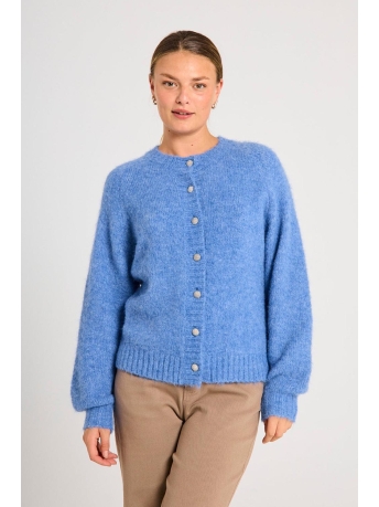 Freequent Vest FQLOUISA CARDIGAN 204845 WEDGEWOOD MELANGE