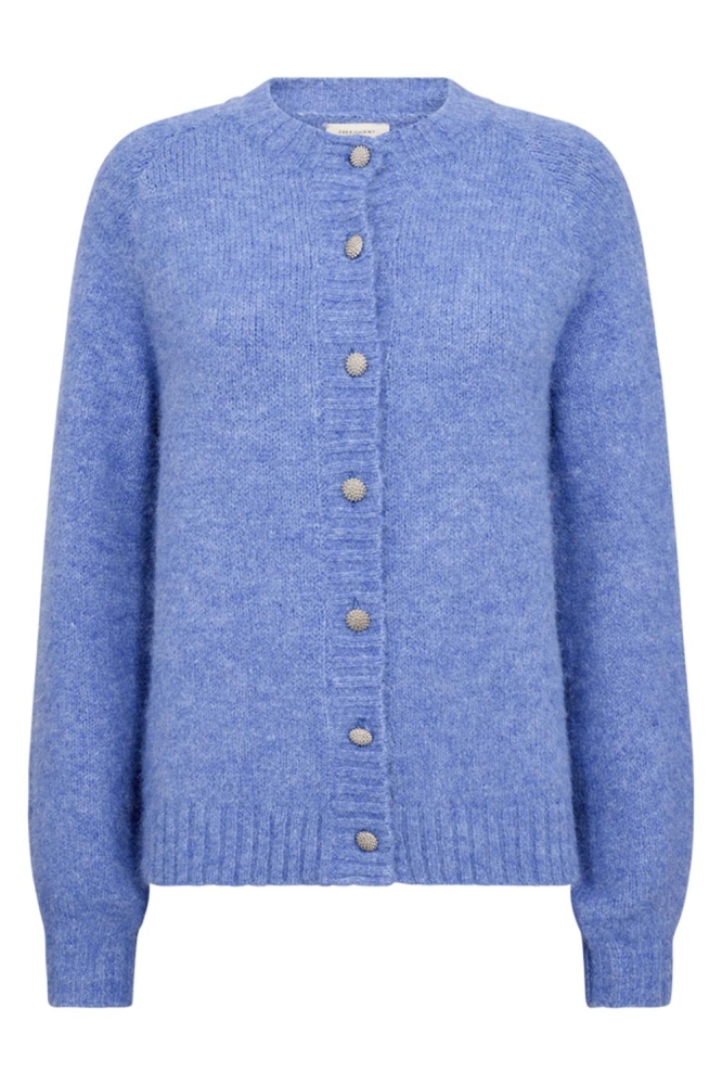 FQLOUISA CARDIGAN 204845 WEDGEWOOD MELANGE