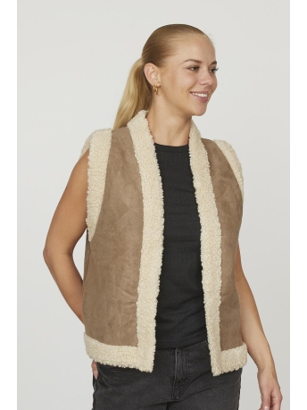 SisterS point Vest DEBEA VE2 17491 SAND/CREAM