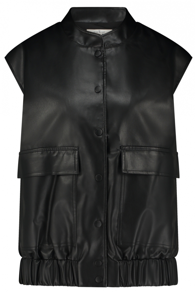 KRISTY GILET OW24 11 3991 Real black