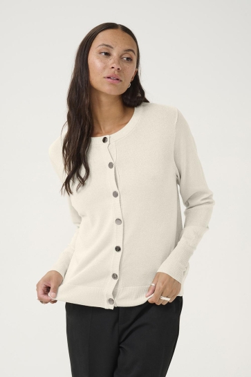 Kaffe Vest KAREGINA CARDIGAN 10509310 SAND DOLLAR