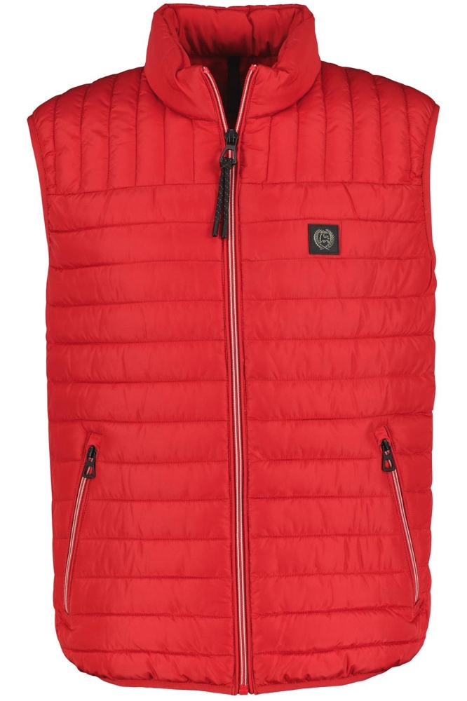 LICHTGEWICHT GEWATTEERD VEST 24D7341 338 URBAN RED