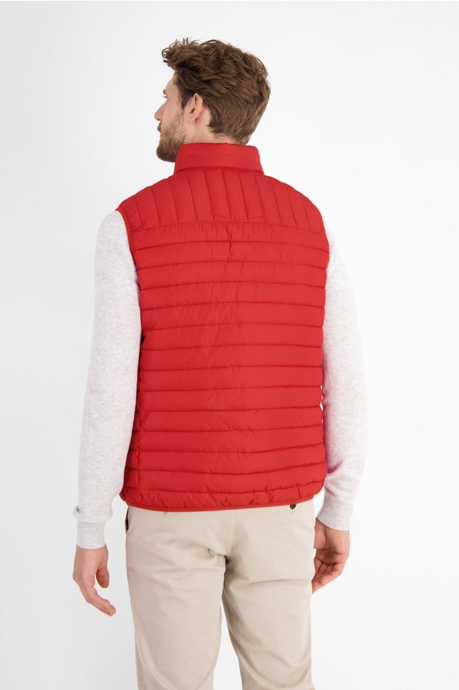 LICHTGEWICHT GEWATTEERD VEST 24D7341 338 URBAN RED