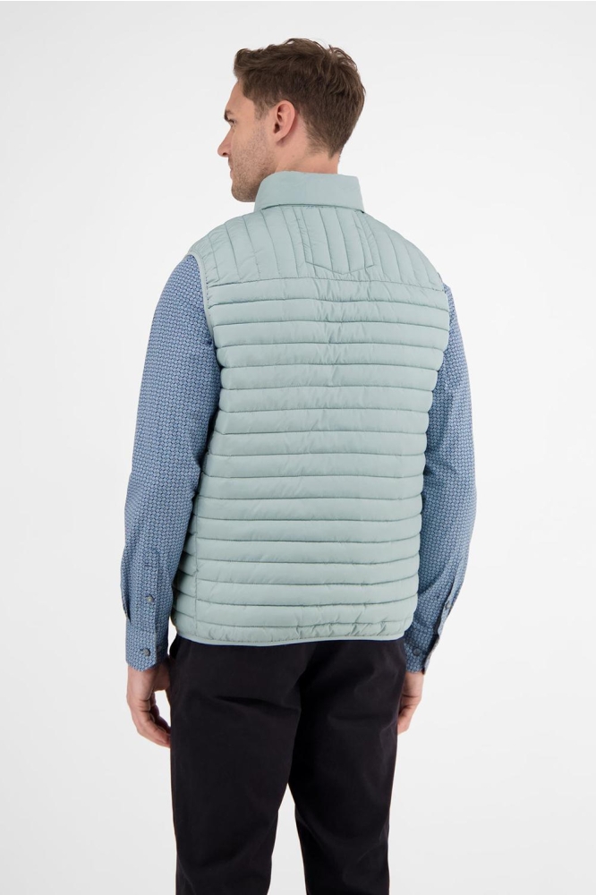 LICHTGEWICHT GEWATTEERD VEST 24D7341 408 CLOUD BLUE