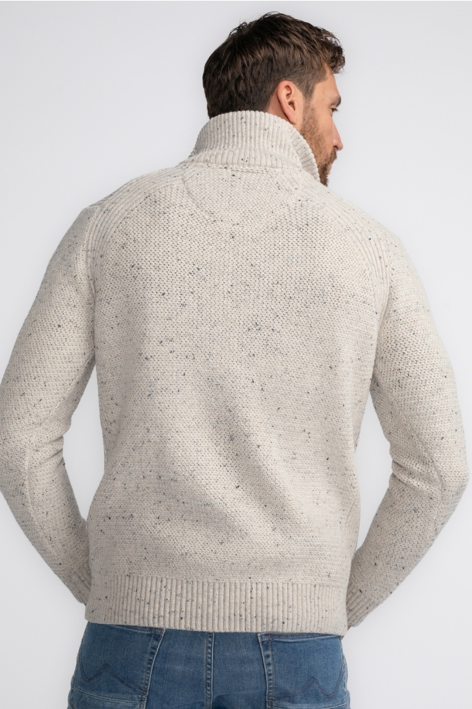 KNITWEAR COLLR M 3040 KWC226 0009 Antique White Melee