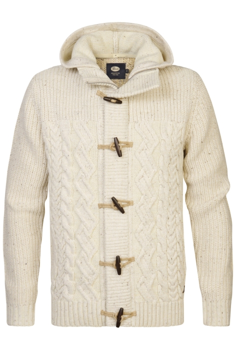 Petrol Industries men knitwear hooded cardigan