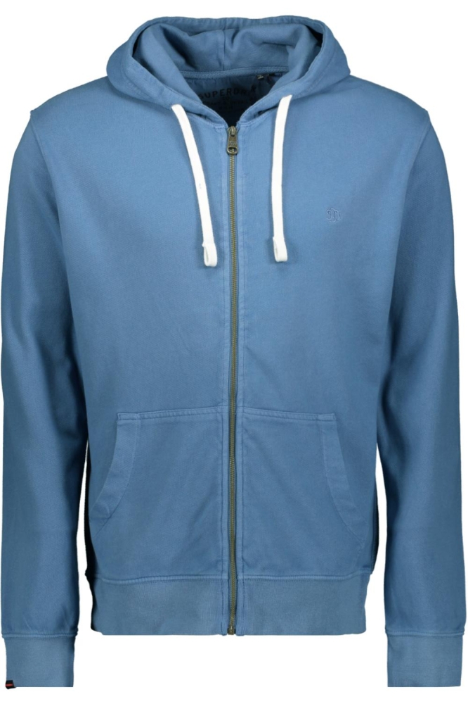 CLASSIC ESSENTIAL ZIPHOOD M2014170A WEDGEWOOD BLUE