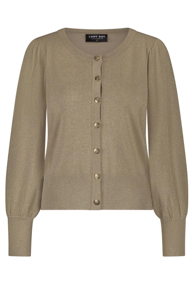 LISA CARDIGAN L19 501 2310 TAUPE