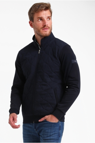 Gabbiano Vest GESTRUCTUREERD VEST 425547 301 navy