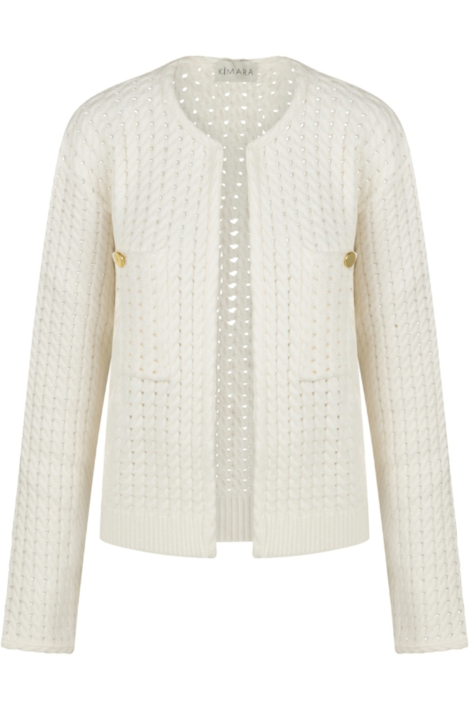 CAAR CARDIGAN AT31 09555 637 100 WHITE