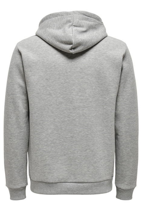 Only & Sons onsceres life zip thr. hoodie sweat