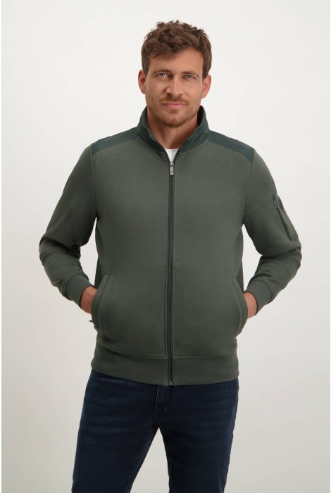 State of Art sweat cardigan plain