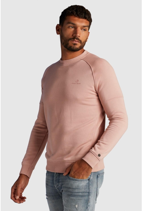 Cast Iron long sleeve r-neck cotton regular