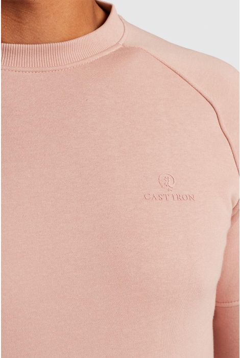 Cast Iron long sleeve r-neck cotton regular