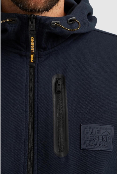 PME legend hooded jacket twill interlock swea