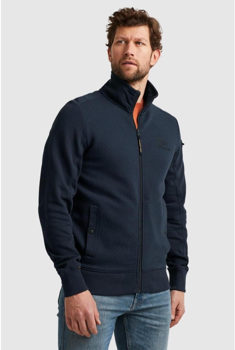 PME legend zip jacket jacquard interlock swea