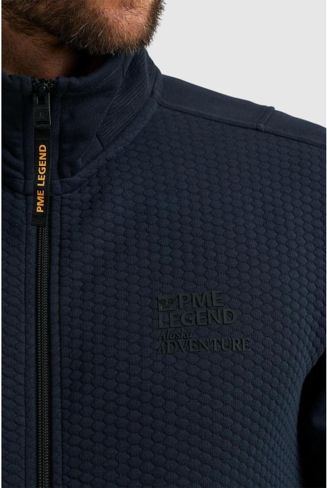 PME legend zip jacket jacquard interlock swea