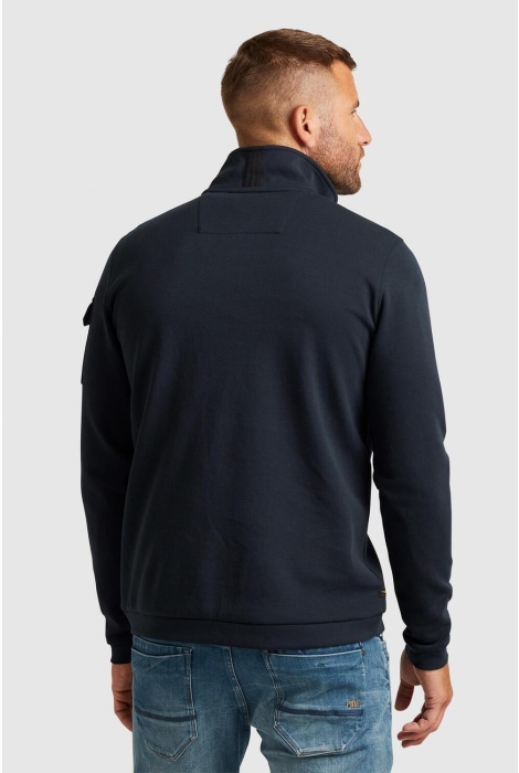 PME legend half zip collar interlock jersey