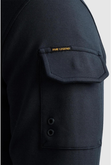 PME legend half zip collar interlock jersey