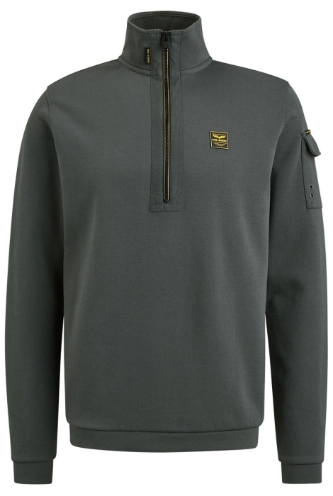 PME legend half zip collar interlock jersey