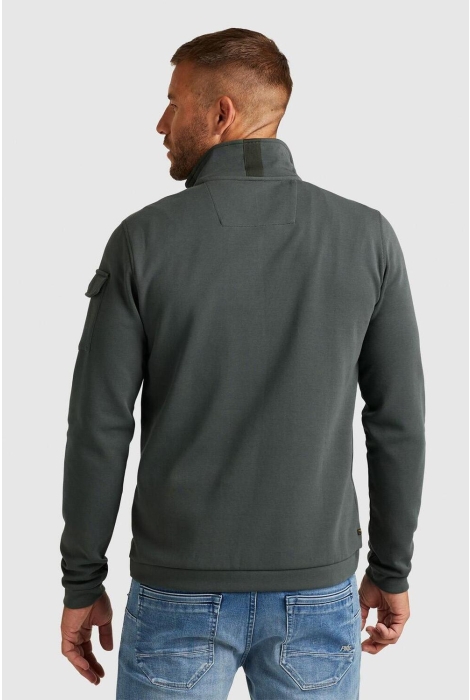 PME legend half zip collar interlock jersey