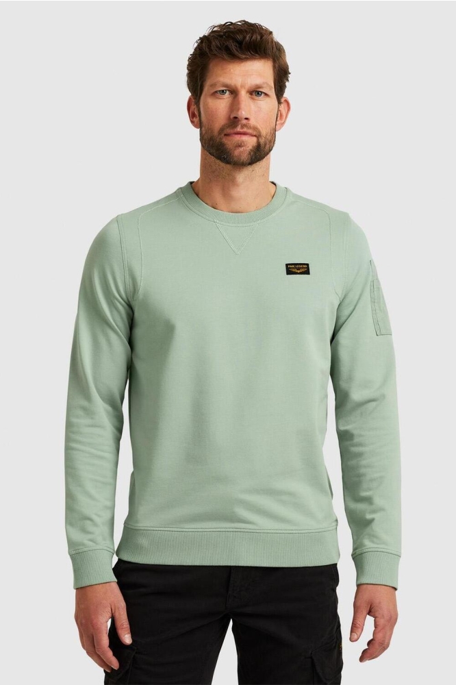 SWEATSHIRT WITH CARGO POCKET PLS2309499 6017