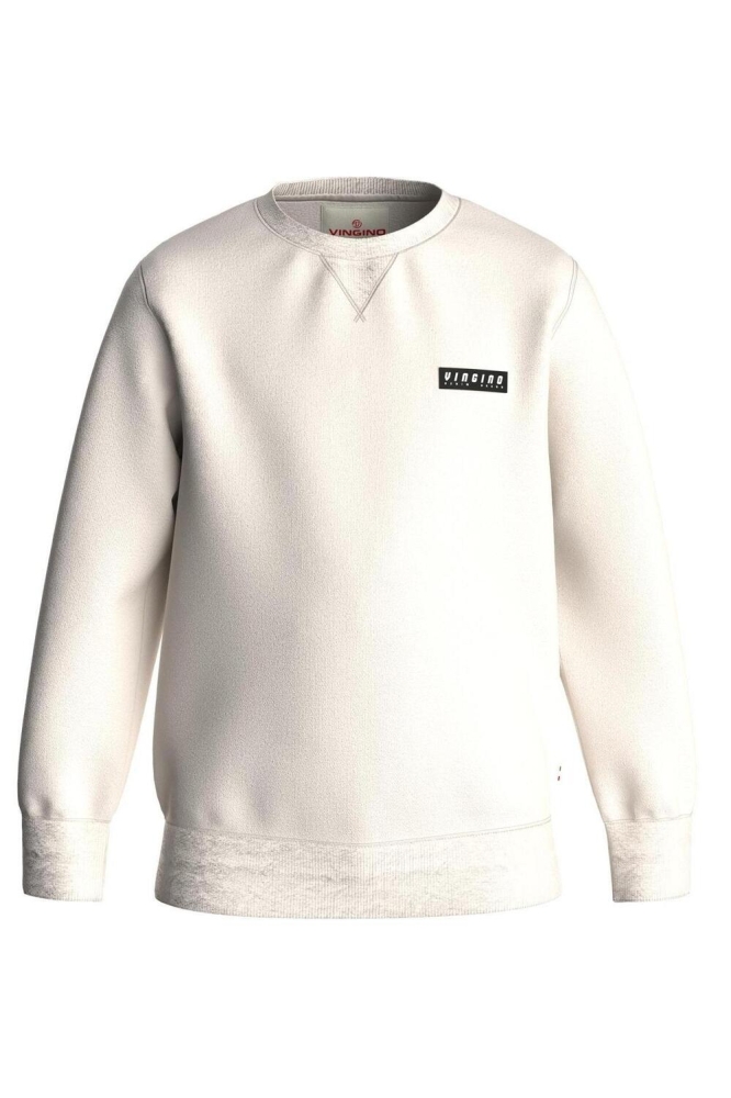 BASIC CREW SWEATER AW23KBN34005 ARCTIC WHITE