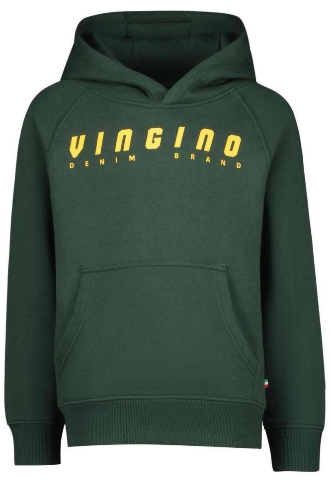 LOGO HOODY AW23KBN34607 LOGO HOODY DARKEST GREEN