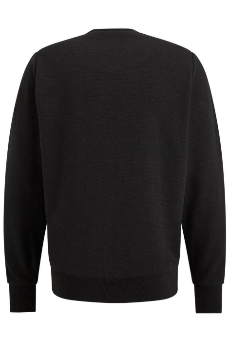 PME legend crewneck slub-look jacquard sweat