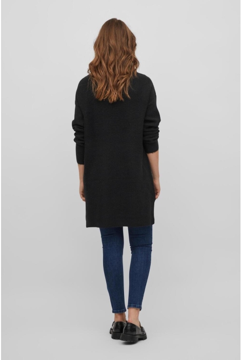 Vila vicilia rollneck l/s knit tunic-noo