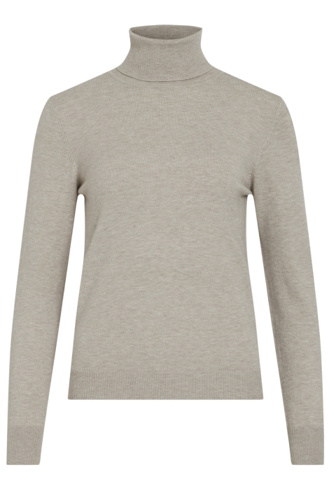 Vila vicomfy l/s roll-neck knit top/pb