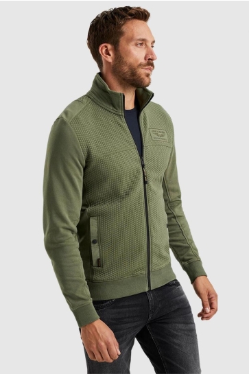 PME legend Vest SWEAT JACKET WITH JACQUARD PATTERN PSW2402410 6149