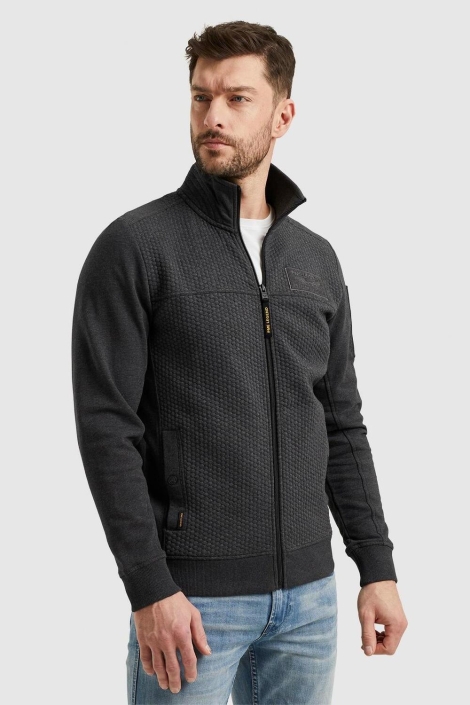 PME legend zip jacket jacquard interlock swea