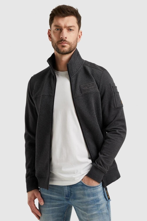 PME legend zip jacket jacquard interlock swea