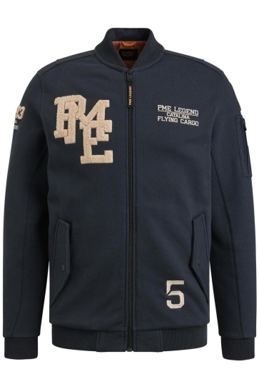 PME legend Vest VARSITY SWEAT JACKET PSW2402414 5281