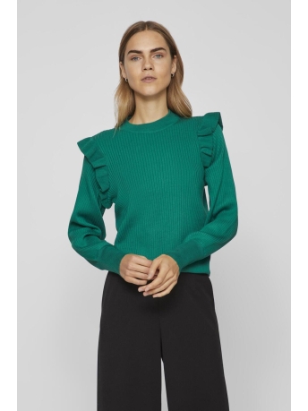 Vila Trui VILINO L/S KNIT TOP /E 14096910 Ultramarine Green