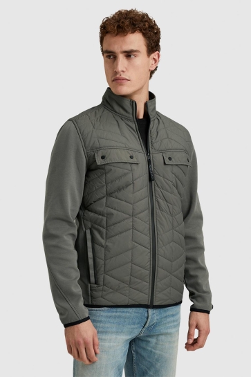 Cast Iron Vest BOMBER JACKET INTERLOCK CSW2402409 6495